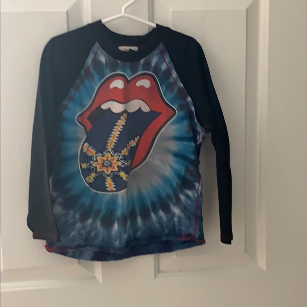 Awesome kids Rolling Stones shirt kids size 6